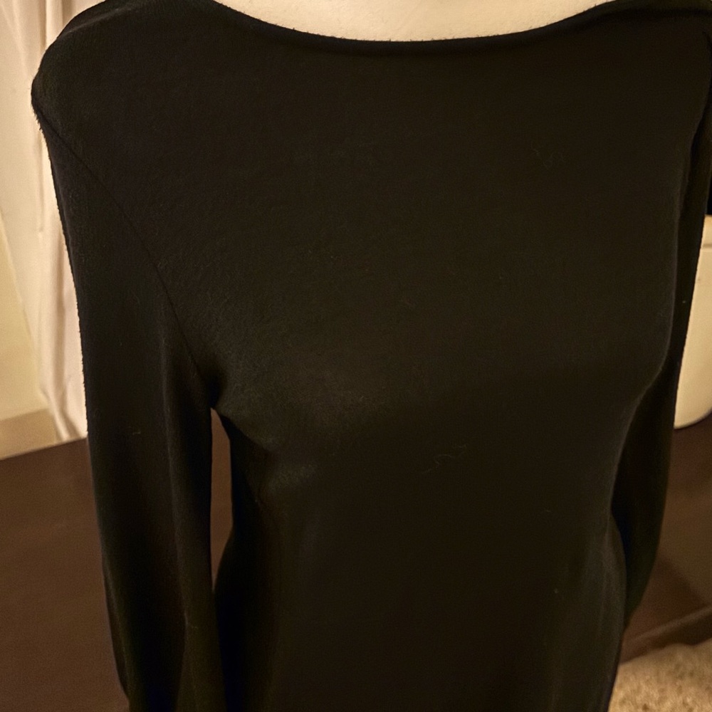 GAP Black Long Sleeve Dress